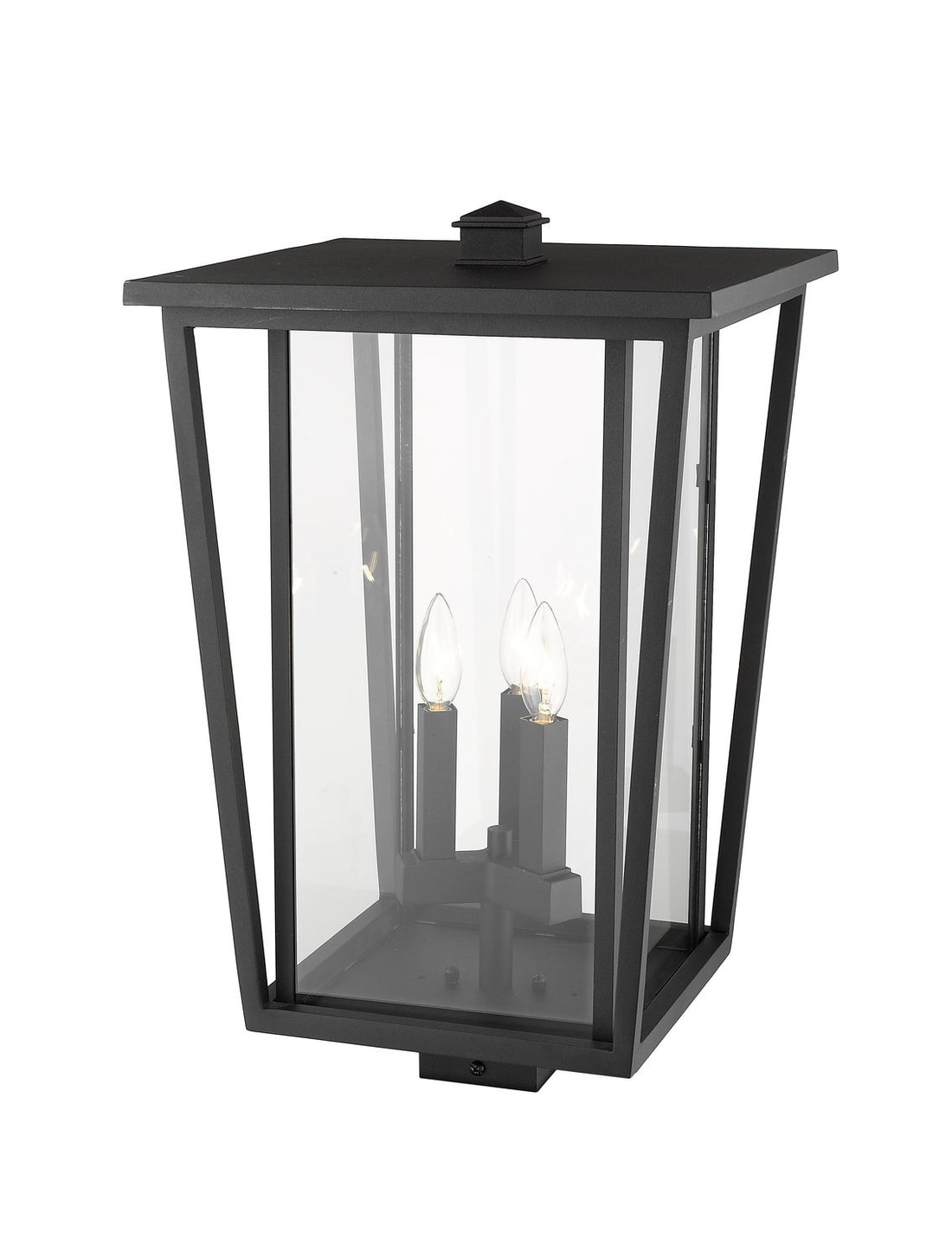 Z-LITE SEOUL OUTDOOR POST MOUNT FIXTURE | 571PHXLS-BK - Post
