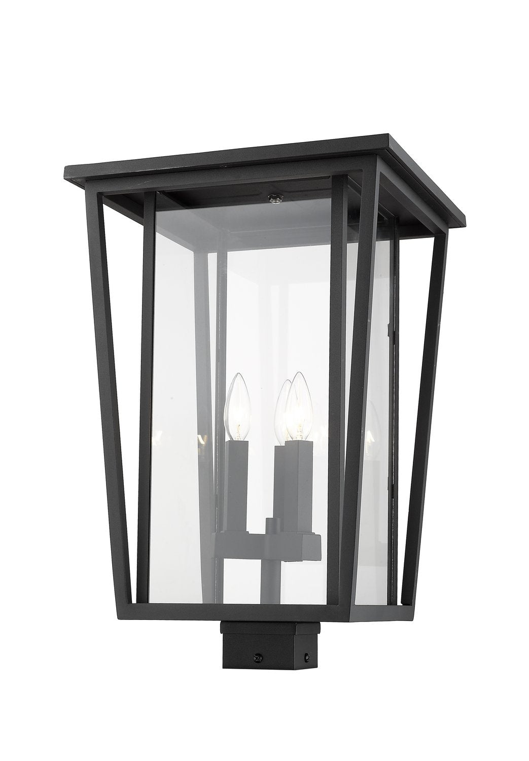 Z-LITE SEOUL OUTDOOR POST MOUNT FIXTURE | 571PHXLS-BK - Post