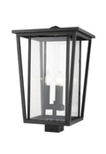 Z-LITE SEOUL OUTDOOR POST MOUNT FIXTURE | 571PHXLS-BK - Post