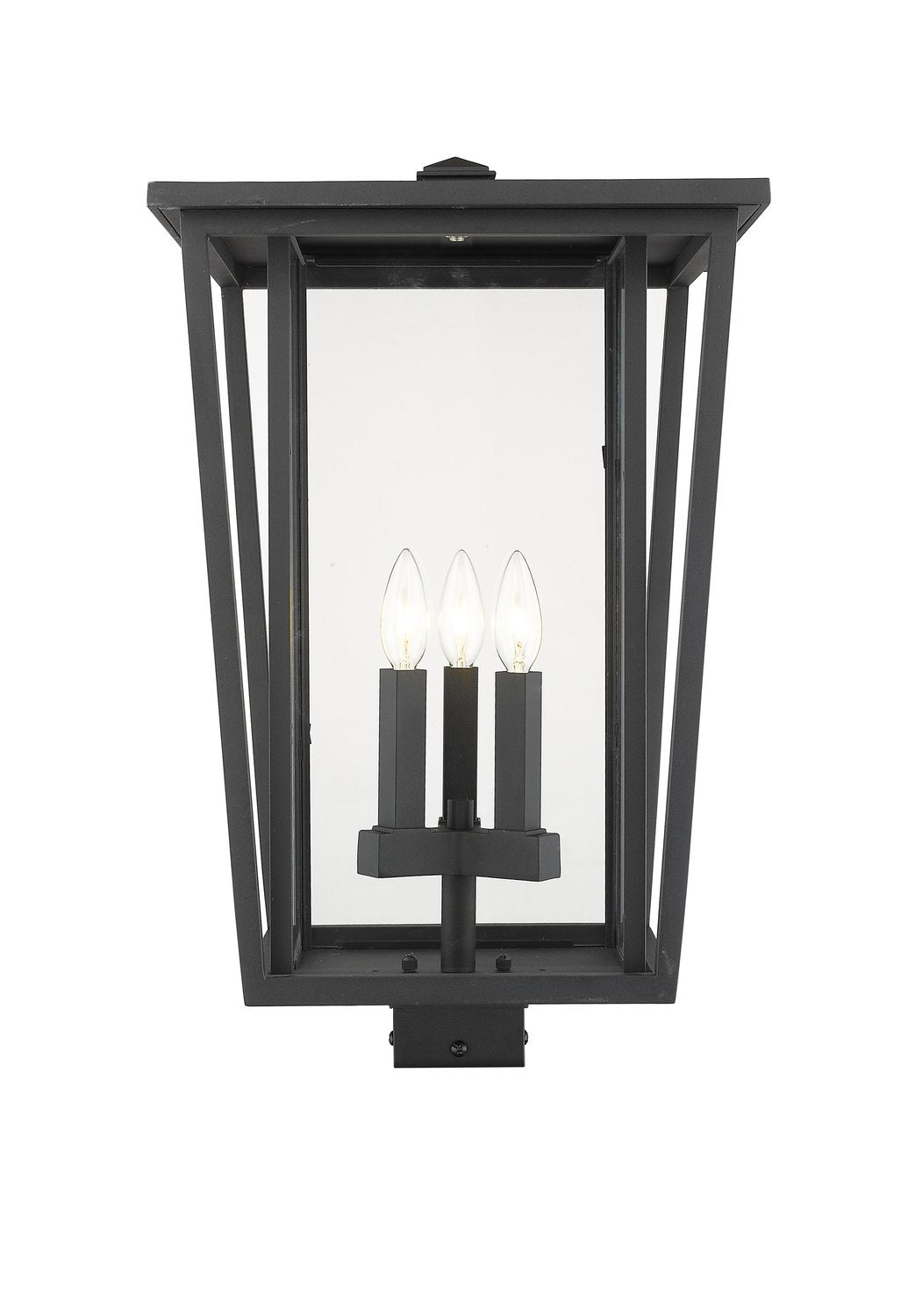 Z-LITE SEOUL OUTDOOR POST MOUNT FIXTURE | 571PHXLS-BK - Post
