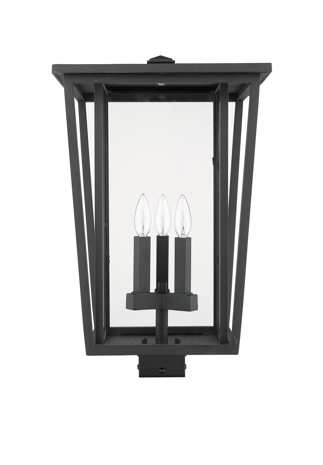 Z-LITE SEOUL OUTDOOR POST MOUNT FIXTURE | 571PHXLS-BK - Post