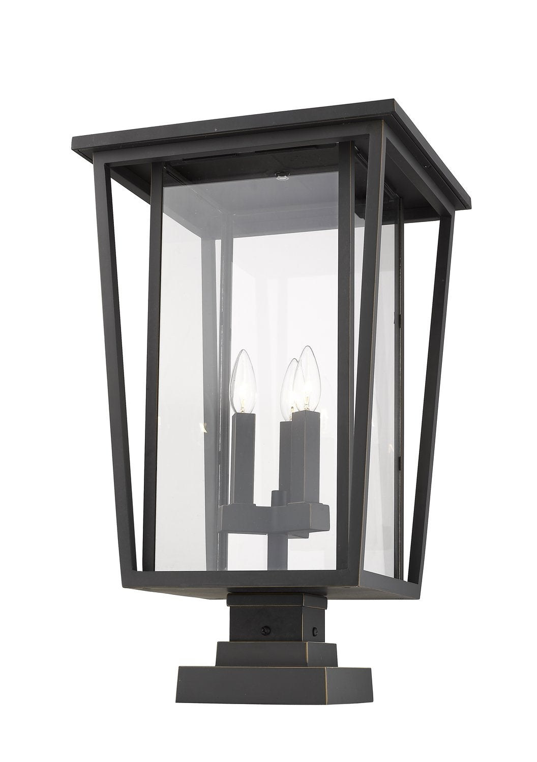 Z-LITE SEOUL OUTDOOR PIER MOUNTED FIXTURE | 571PHXLS-SQPM-ORB