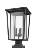 Z-LITE SEOUL OUTDOOR PIER MOUNTED FIXTURE | 571PHXLS-SQPM-ORB - Post