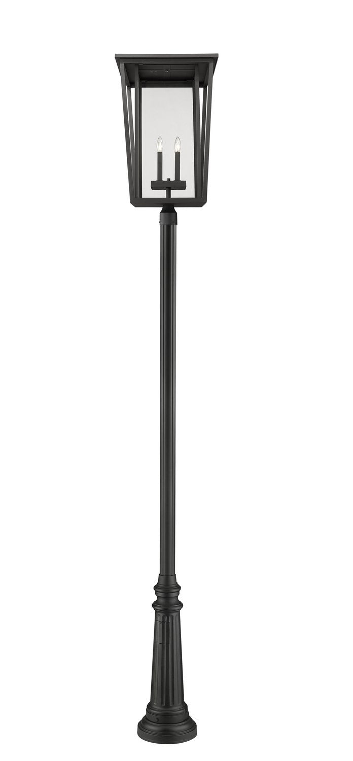 Z-LITE SEOUL OUTDOOR POST MOUNTED FIXTURE | 571PHXXLR-511P-BK - Post