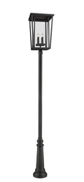 Z-LITE SEOUL OUTDOOR POST MOUNTED FIXTURE | 571PHXXLR-511P-BK - Post