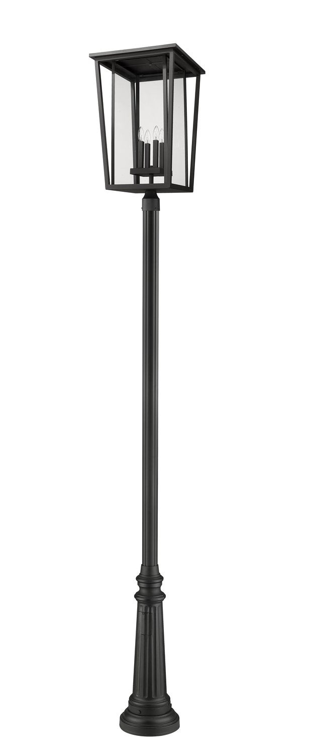 Z-LITE SEOUL OUTDOOR POST MOUNTED FIXTURE | 571PHXXLR-511P-BK - Post