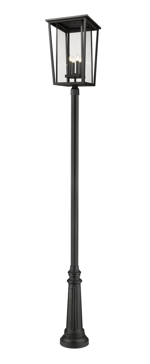 Z-LITE SEOUL OUTDOOR POST MOUNTED FIXTURE | 571PHXXLR-511P-BK - Post