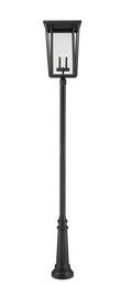 Z-LITE SEOUL OUTDOOR POST MOUNTED FIXTURE | 571PHXXLR-511P-BK - Post