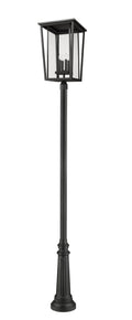 Z-LITE SEOUL OUTDOOR POST MOUNTED FIXTURE | 571PHXXLR-511P-BK - Post