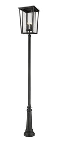 Z-LITE SEOUL OUTDOOR POST MOUNTED FIXTURE | 571PHXXLR-511P-BK - Post