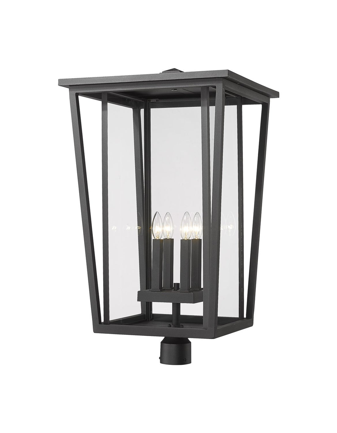 Z-LITE SEOUL OUTDOOR POST MOUNT FIXTURE | 571PHXXLR-BK - Post