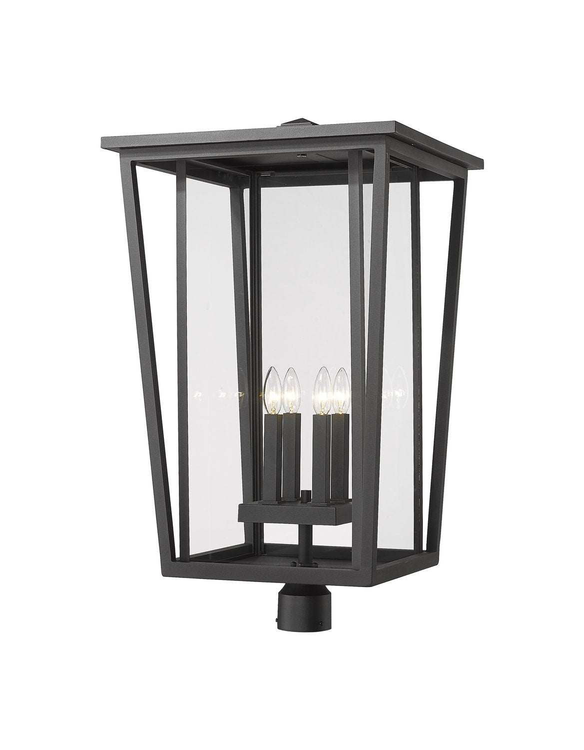 Z-LITE SEOUL OUTDOOR POST MOUNT FIXTURE | 571PHXXLR-BK - Post
