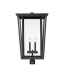 Z-LITE SEOUL OUTDOOR POST MOUNT FIXTURE | 571PHXXLR-BK - Post
