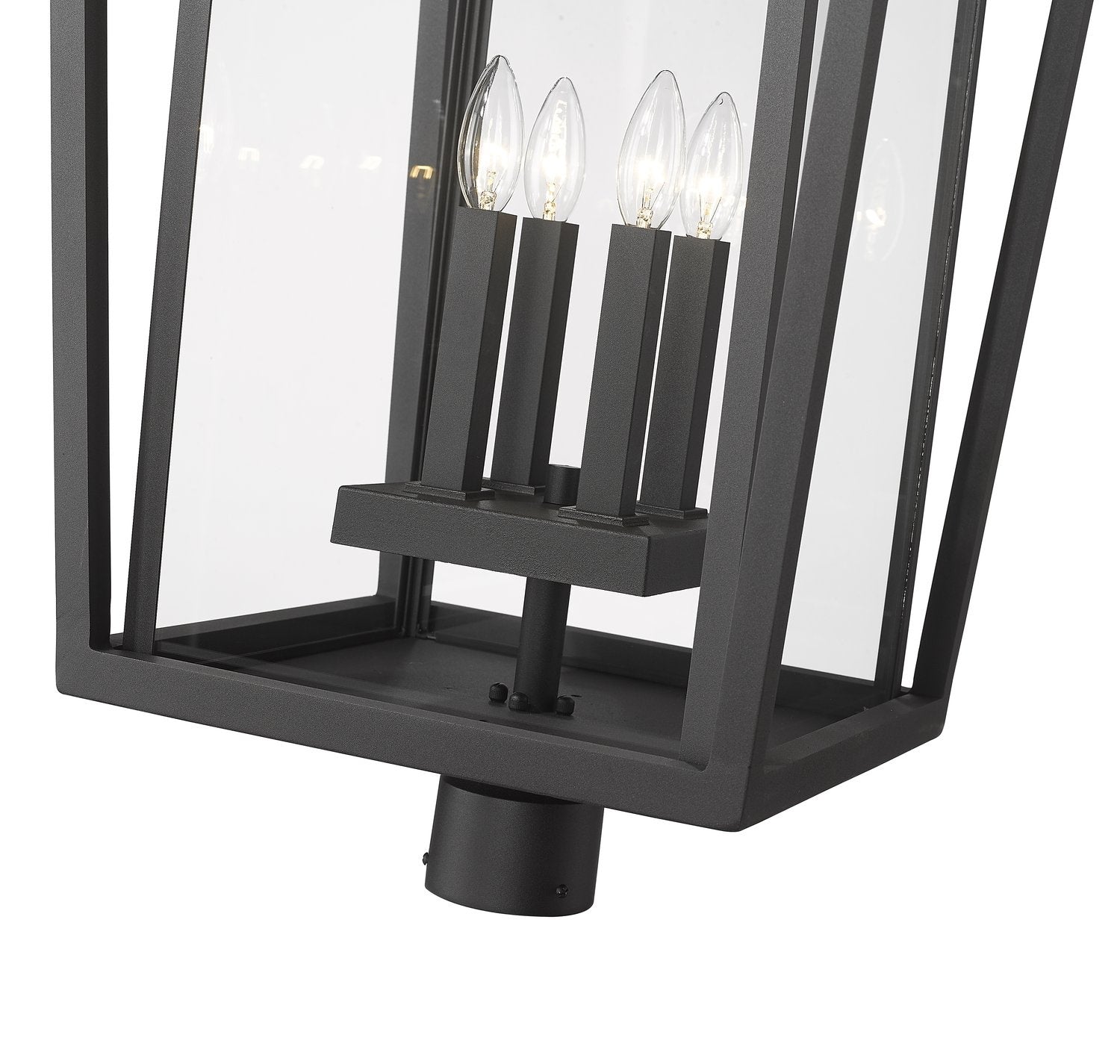 Z-LITE SEOUL OUTDOOR POST MOUNT FIXTURE | 571PHXXLR-BK - Post