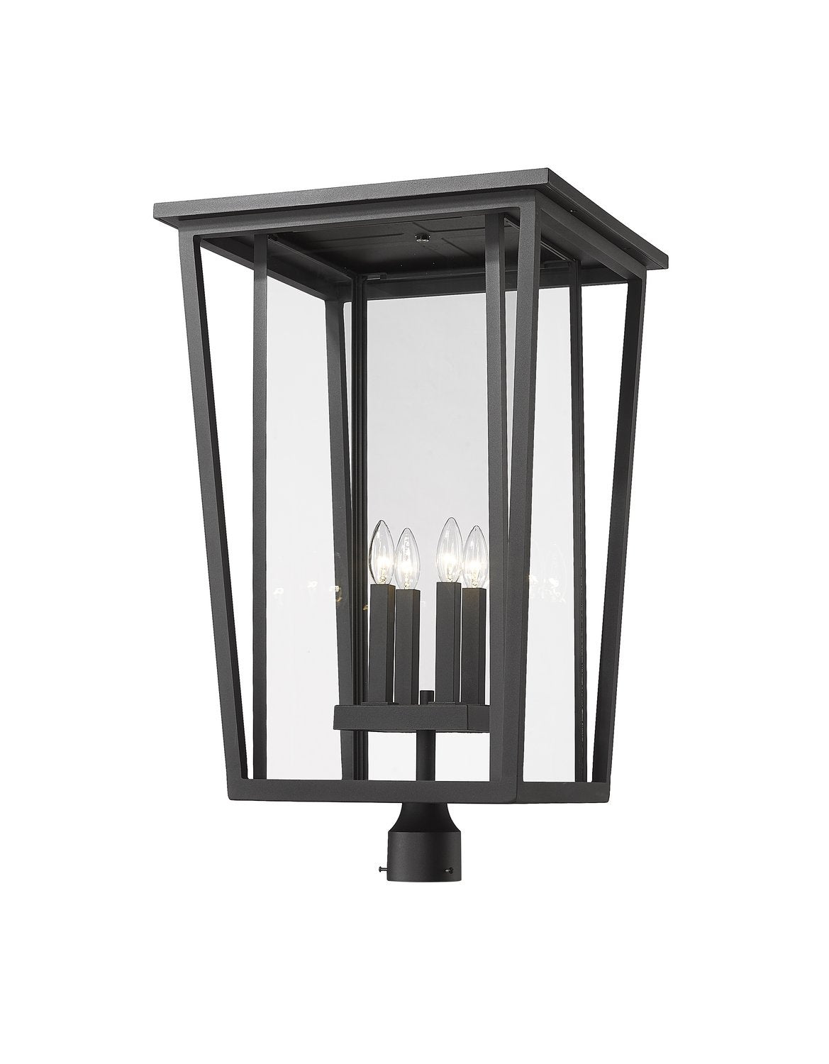 Z-LITE SEOUL OUTDOOR POST MOUNT FIXTURE | 571PHXXLR-BK - Post