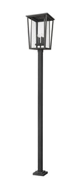 Z-LITE SEOUL OUTDOOR POST MOUNTED FIXTURE | 571PHXXLS-536P-BK - Post