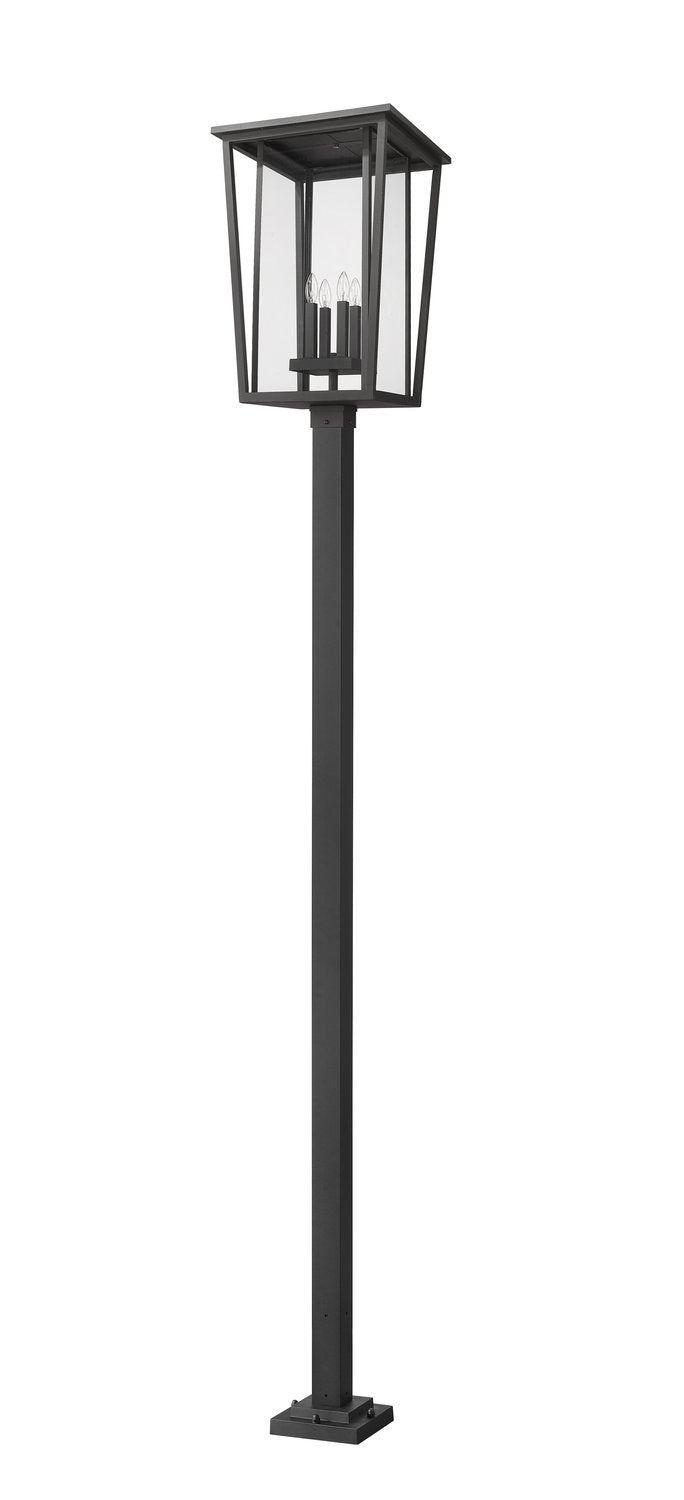 Z-LITE SEOUL OUTDOOR POST MOUNTED FIXTURE | 571PHXXLS-536P-BK - Post