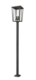 Z-LITE SEOUL OUTDOOR POST MOUNTED FIXTURE | 571PHXXLS-536P-BK - Post