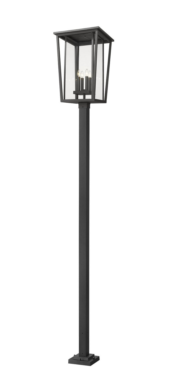 Z-LITE SEOUL OUTDOOR POST MOUNTED FIXTURE | 571PHXXLS-536P-BK - Post