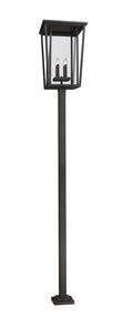 Z-LITE SEOUL OUTDOOR POST MOUNTED FIXTURE | 571PHXXLS-536P-BK - Post