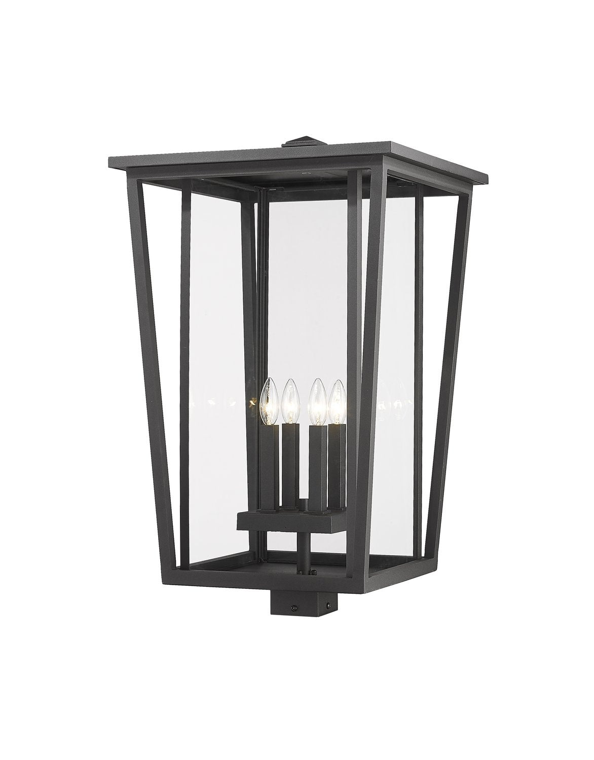 Z-LITE SEOUL OUTDOOR POST MOUNT FIXTURE | 571PHXXLS-BK - Post