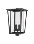Z-LITE SEOUL OUTDOOR POST MOUNT FIXTURE | 571PHXXLS-BK - Post