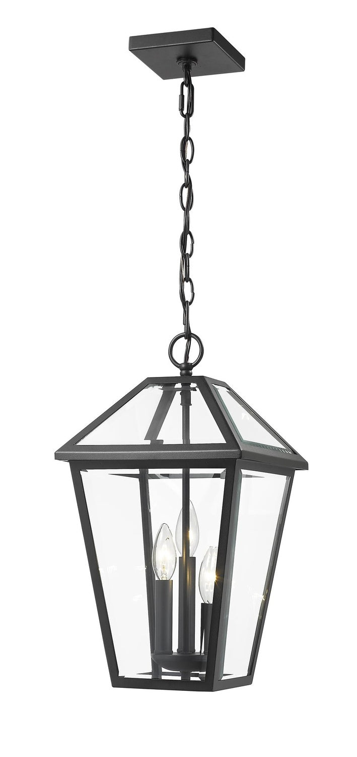Z-LITE, TALBOT OUTDOOR CHAIN MOUNT CEILING FIXTURE, OUTDOOR CEILING LIGHT