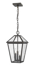 Z-LITE, TALBOT OUTDOOR CHAIN MOUNT CEILING FIXTURE, OUTDOOR CEILING LIGHTS