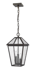 Z-LITE, TALBOT OUTDOOR CHAIN MOUNT CEILING FIXTURE, OUTDOOR CEILING LIGHT