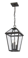 Z-LITE, TALBOT OUTDOOR CHAIN MOUNT CEILING FIXTURE, OUTDOOR CEILING LIGHTS