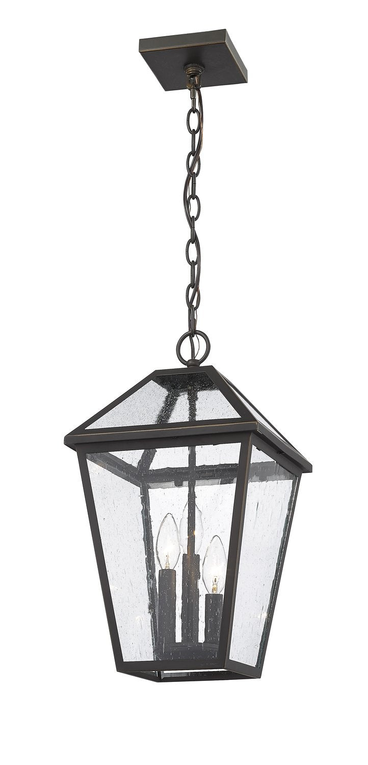 Z-LITE, TALBOT OUTDOOR CHAIN MOUNT CEILING FIXTURE, OUTDOOR CEILING LIGHTS