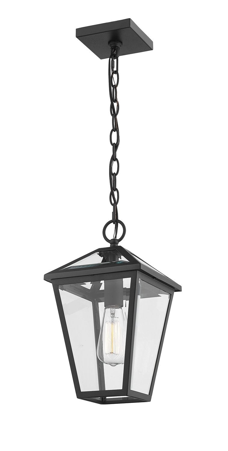Z-LITE, TALBOT OUTDOOR CHAIN MOUNT CEILING FIXTURE, OUTDOOR CEILING LIGHT