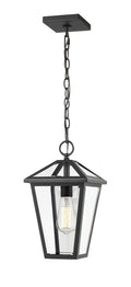 Z-LITE, TALBOT OUTDOOR CHAIN MOUNT CEILING FIXTURE, OUTDOOR CEILING LIGHT