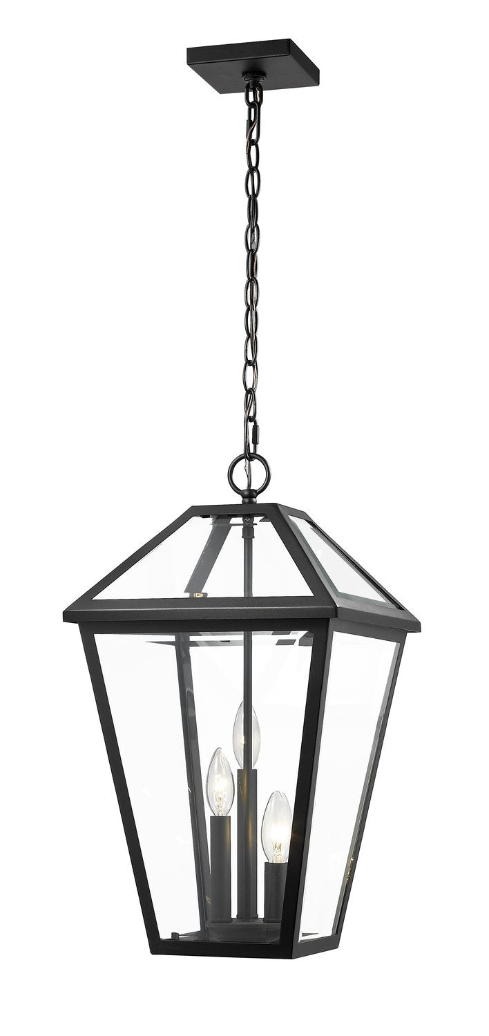 Z-LITE, TALBOT OUTDOOR CHAIN MOUNT CEILING FIXTURE, OUTDOOR CEILING LIGHTS