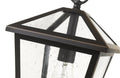Z-LITE, TALBOT OUTDOOR CHAIN MOUNT CEILING FIXTURE, OUTDOOR CEILING LIGHTS