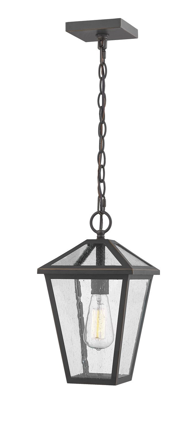 Z-LITE, TALBOT OUTDOOR CHAIN MOUNT CEILING FIXTURE, OUTDOOR CEILING LIGHTS