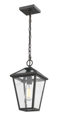 Z-LITE, TALBOT OUTDOOR CHAIN MOUNT CEILING FIXTURE, OUTDOOR CEILING LIGHT