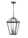 Z-LITE, TALBOT OUTDOOR CHAIN MOUNT CEILING FIXTURE, OUTDOOR CEILING LIGHTS