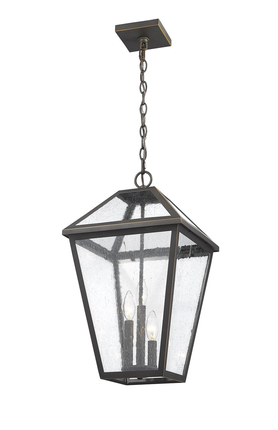 Z-LITE, TALBOT OUTDOOR CHAIN MOUNT CEILING FIXTURE, OUTDOOR CEILING LIGHT