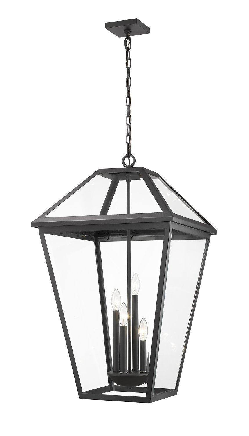 Z-LITE, TALBOT OUTDOOR CHAIN MOUNT CEILING FIXTURE, OUTDOOR CEILING LIGHTS