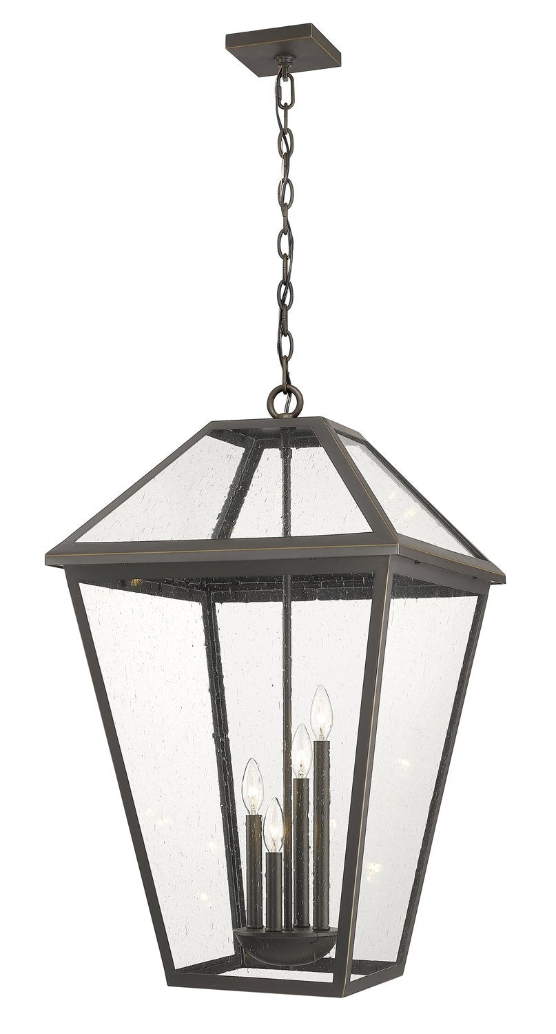 Z-LITE, TALBOT OUTDOOR CHAIN MOUNT CEILING FIXTURE, OUTDOOR CEILING LIGHTS