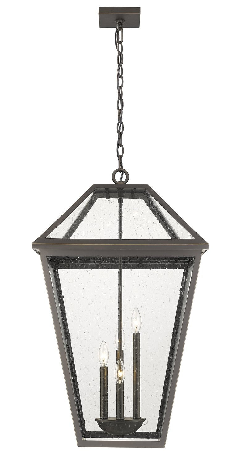 Z-LITE, TALBOT OUTDOOR CHAIN MOUNT CEILING FIXTURE, OUTDOOR CEILING LIGHT