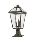 Z-LITE TALBOT OUTDOOR PIER MOUNTED FIXTURE | 579PHBR-533PM-ORB