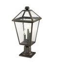 Z-LITE TALBOT OUTDOOR PIER MOUNTED FIXTURE | 579PHBR-533PM-ORB