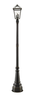 Z-LITE TALBOT OUTDOOR POST MOUNTED FIXTURE | 579PHBR-564P-ORB - Post
