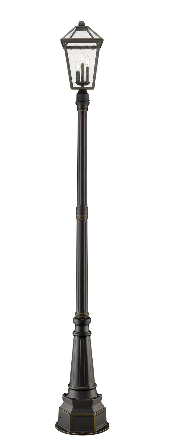 Z-LITE TALBOT OUTDOOR POST MOUNTED FIXTURE | 579PHBR-564P-ORB - Post