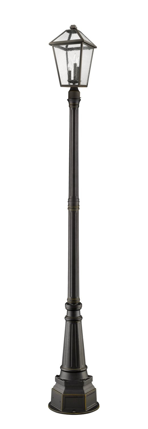 Z-LITE TALBOT OUTDOOR POST MOUNTED FIXTURE | 579PHBR-564P-ORB - Post