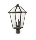 Z-LITE TALBOT OUTDOOR POST MOUNT FIXTURE | 579PHBR-ORB - Post