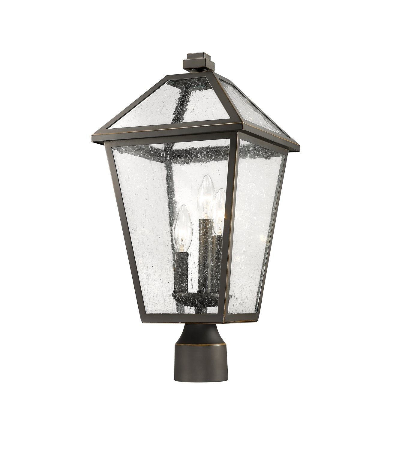 Z-LITE TALBOT OUTDOOR POST MOUNT FIXTURE | 579PHBR-ORB - Post