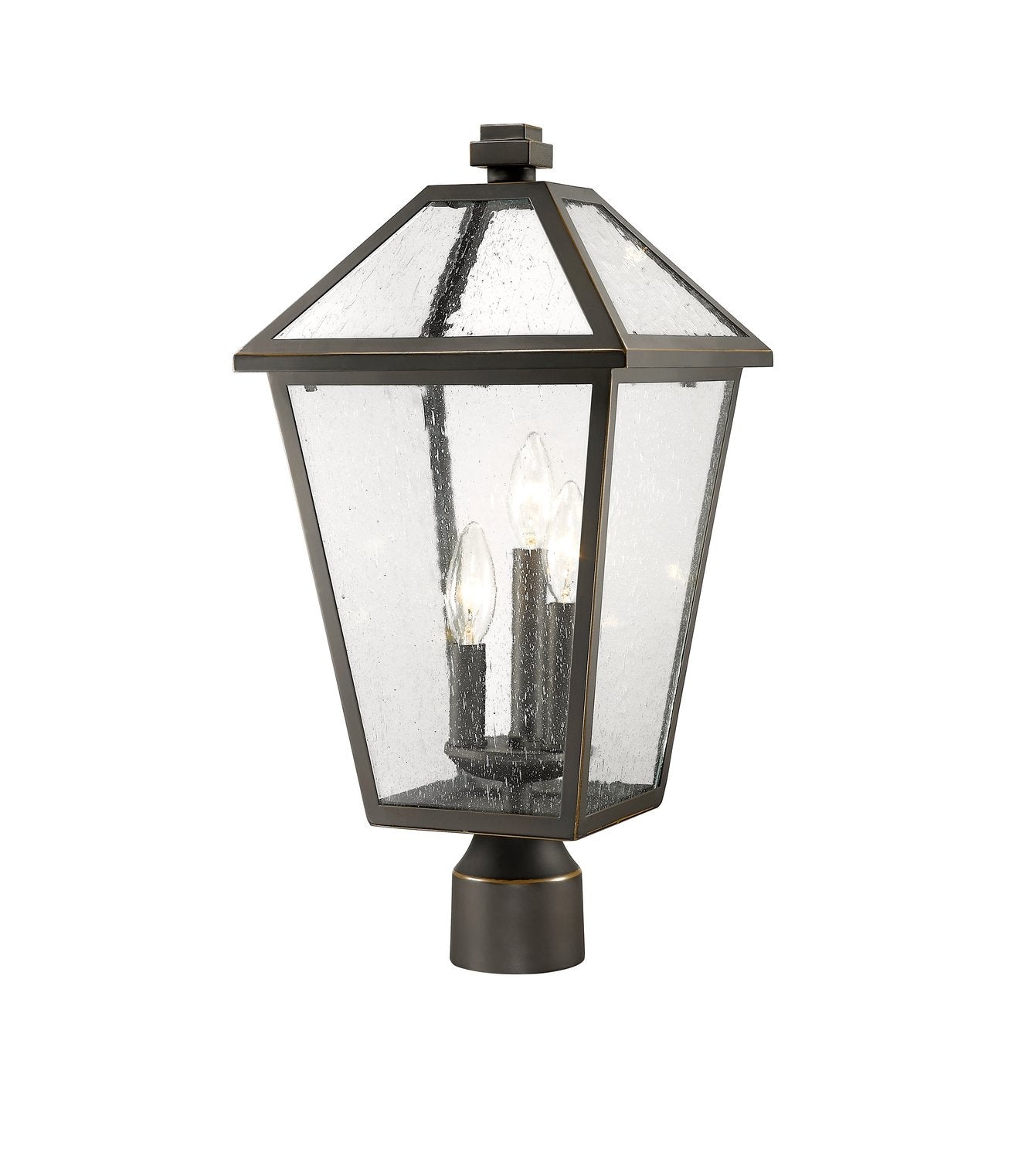 Z-LITE TALBOT OUTDOOR POST MOUNT FIXTURE | 579PHBR-ORB - Post